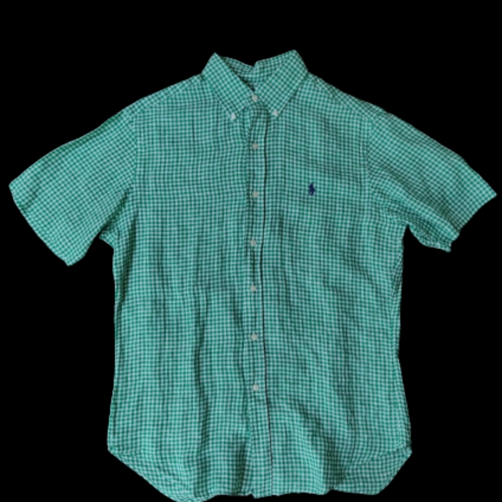 Ralph Lauren Linen Gingham Shirt